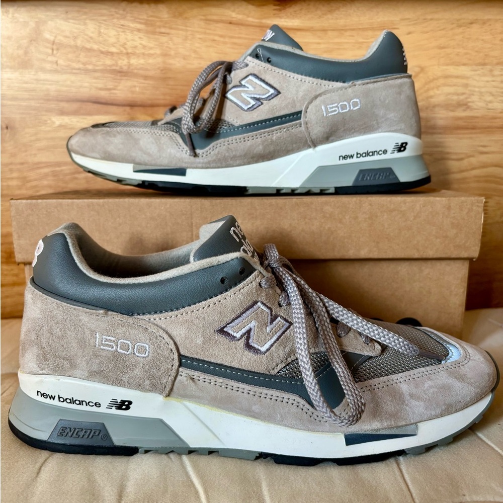 Pristine - New Balance 1500 Made In England Classic Pack Grey - M1500PGL - 7.5